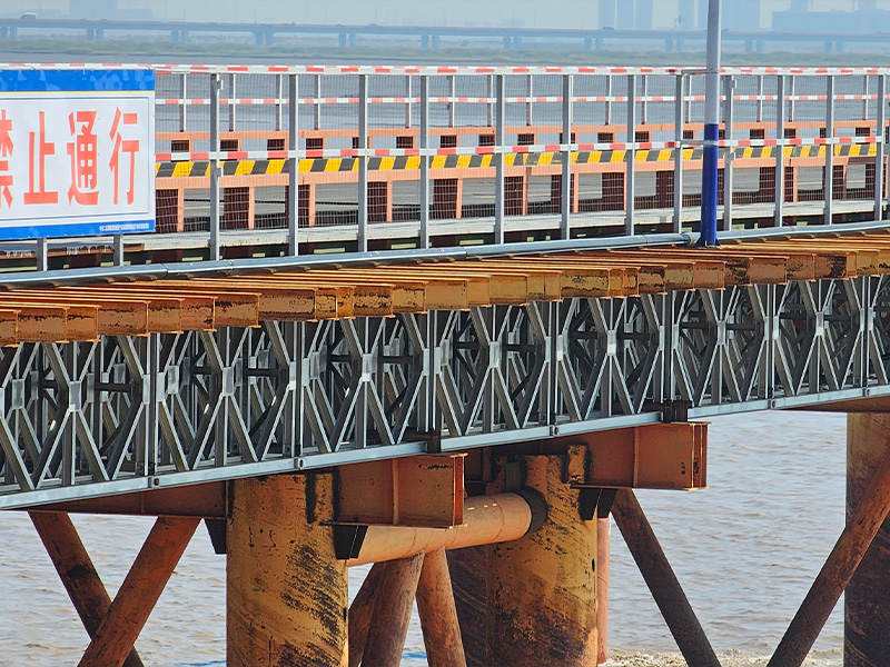 Zhoushan Highway-Eisenbahnbrücke