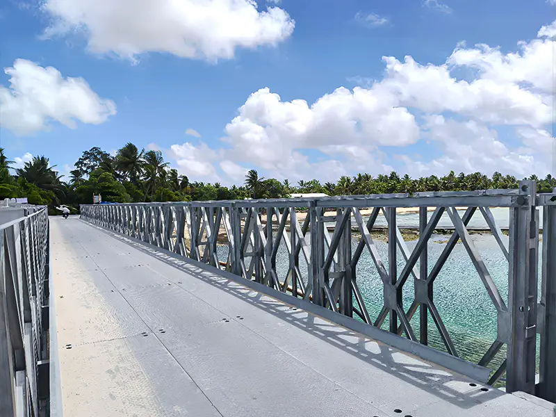 Kommunales Verkehrsprojekt in Kiribati